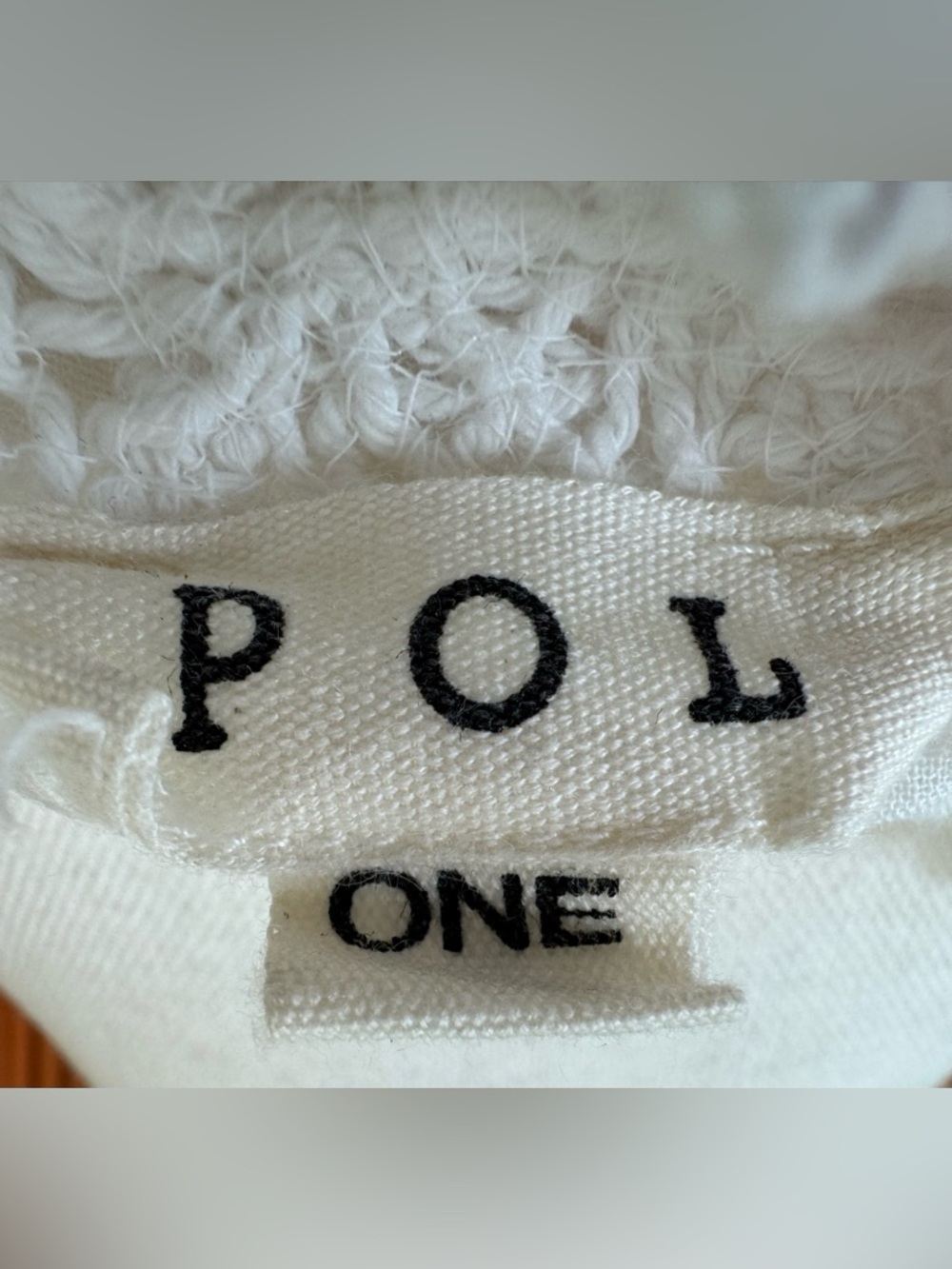 POL White Embroidered Crochet-Trim Tunic - Picture 3 of 6